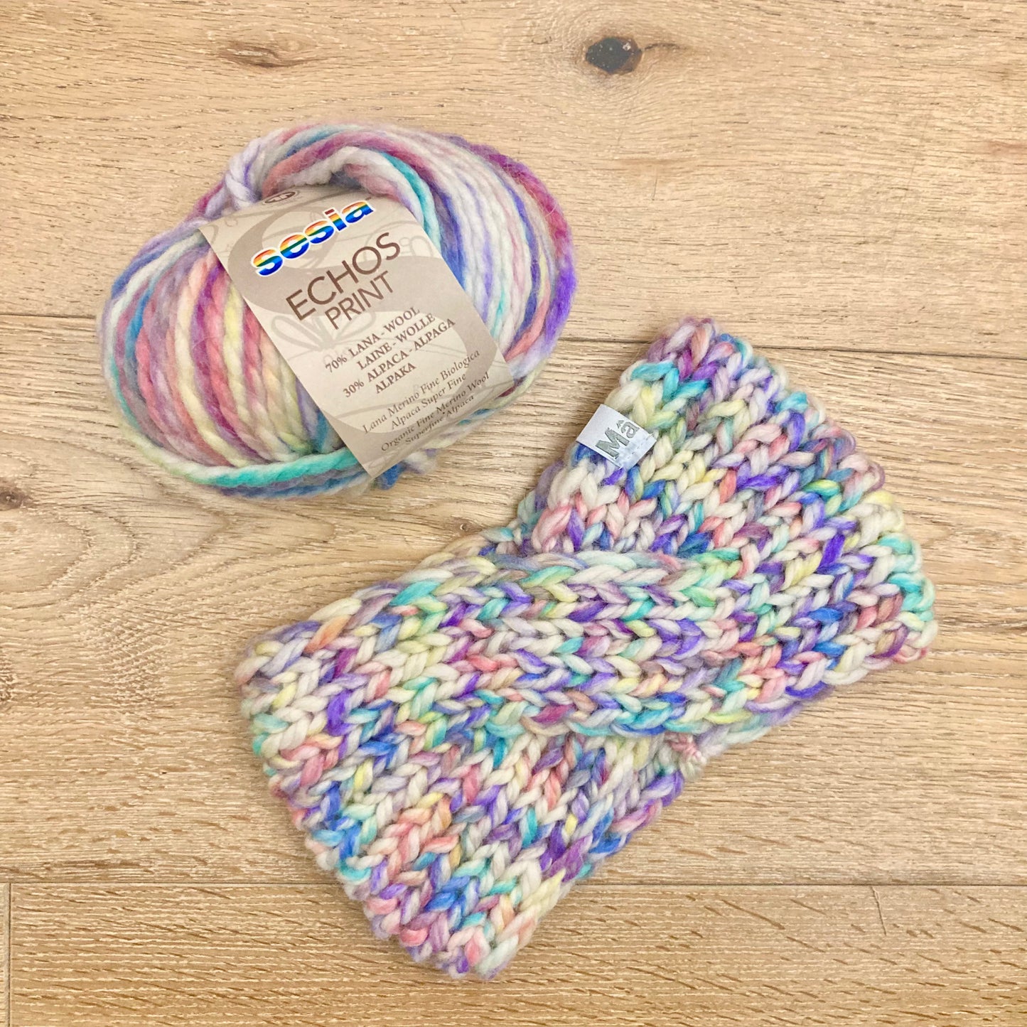 fascia capelli lana/alpaca