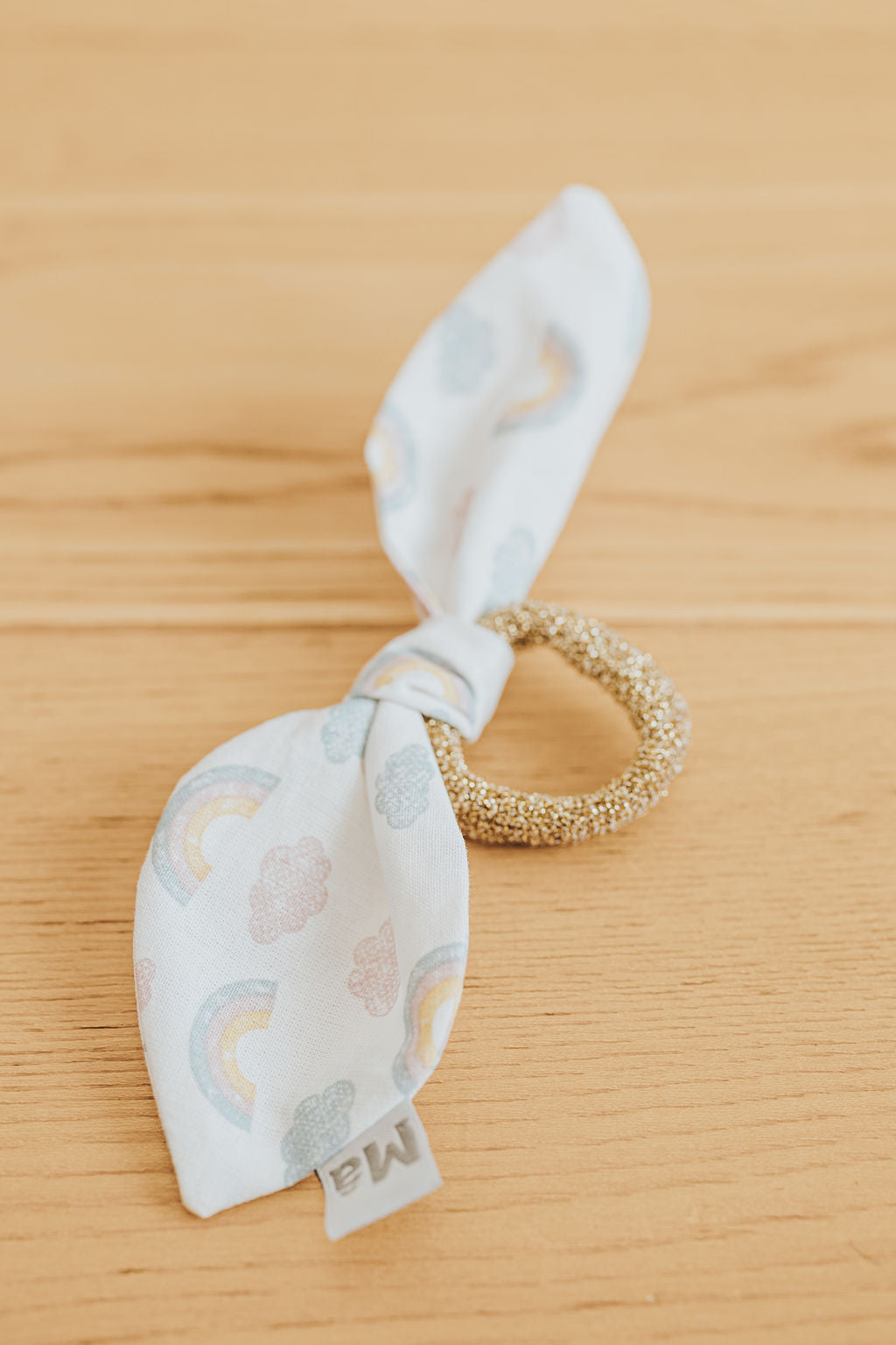 Scrunchies elastico con fiocco