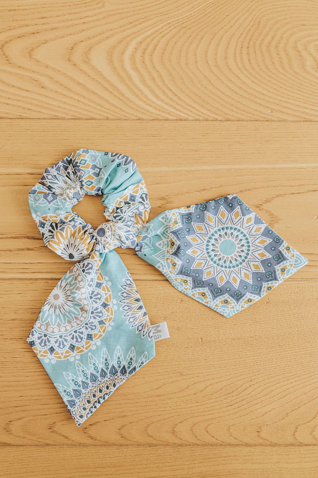 Scrunchies stoffa con fiocco grande