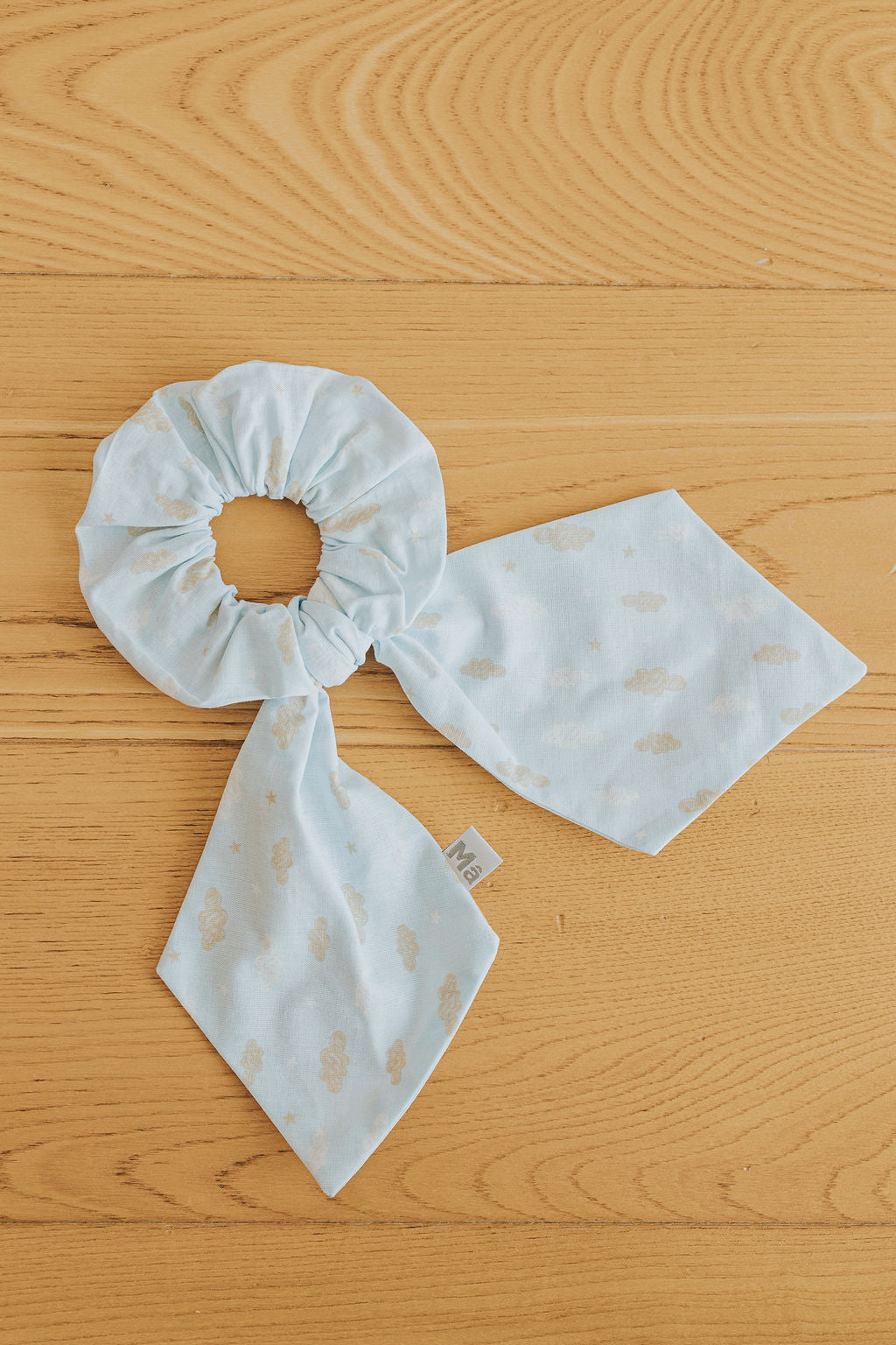 Scrunchies stoffa con fiocco grande