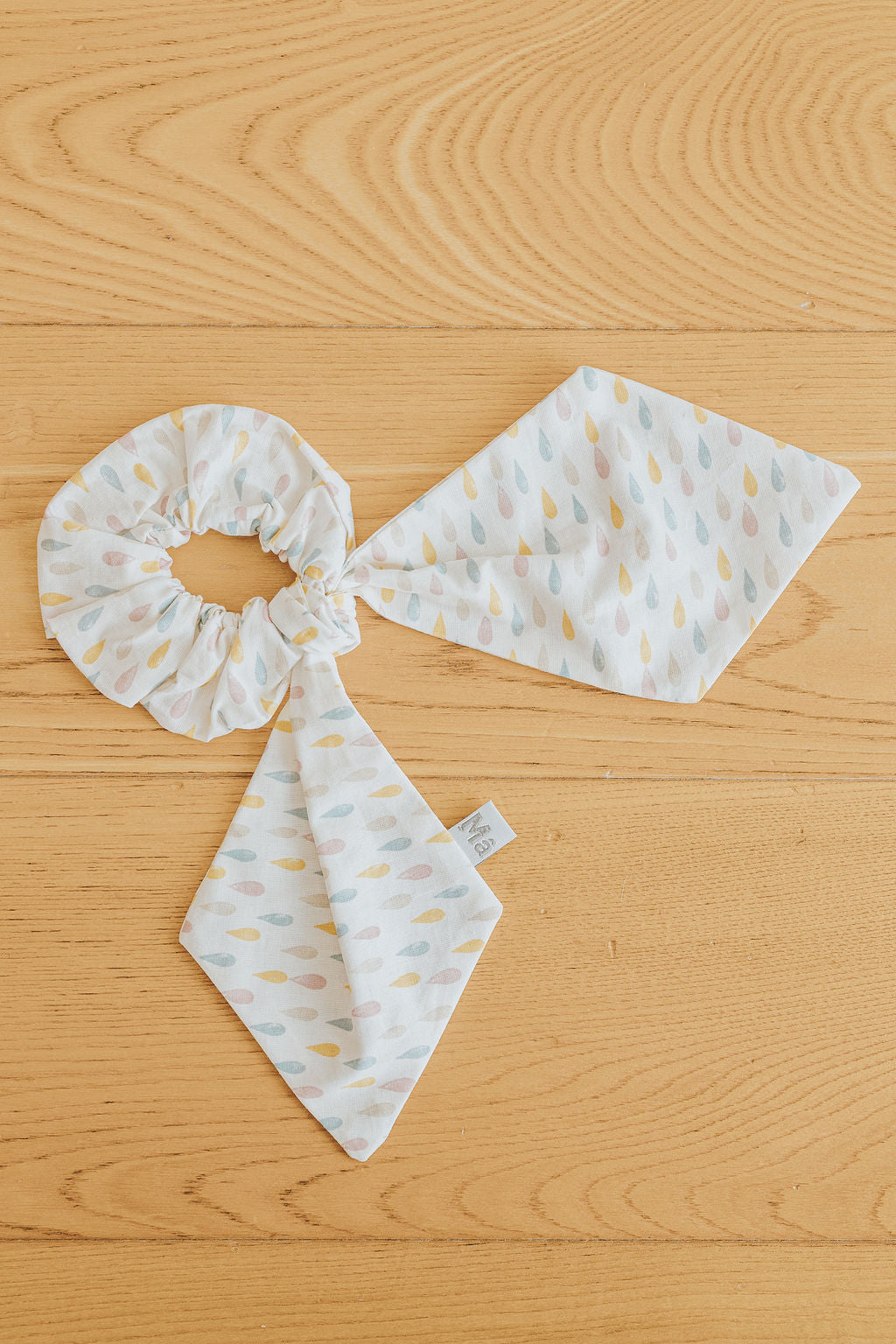 Scrunchies stoffa con fiocco grande